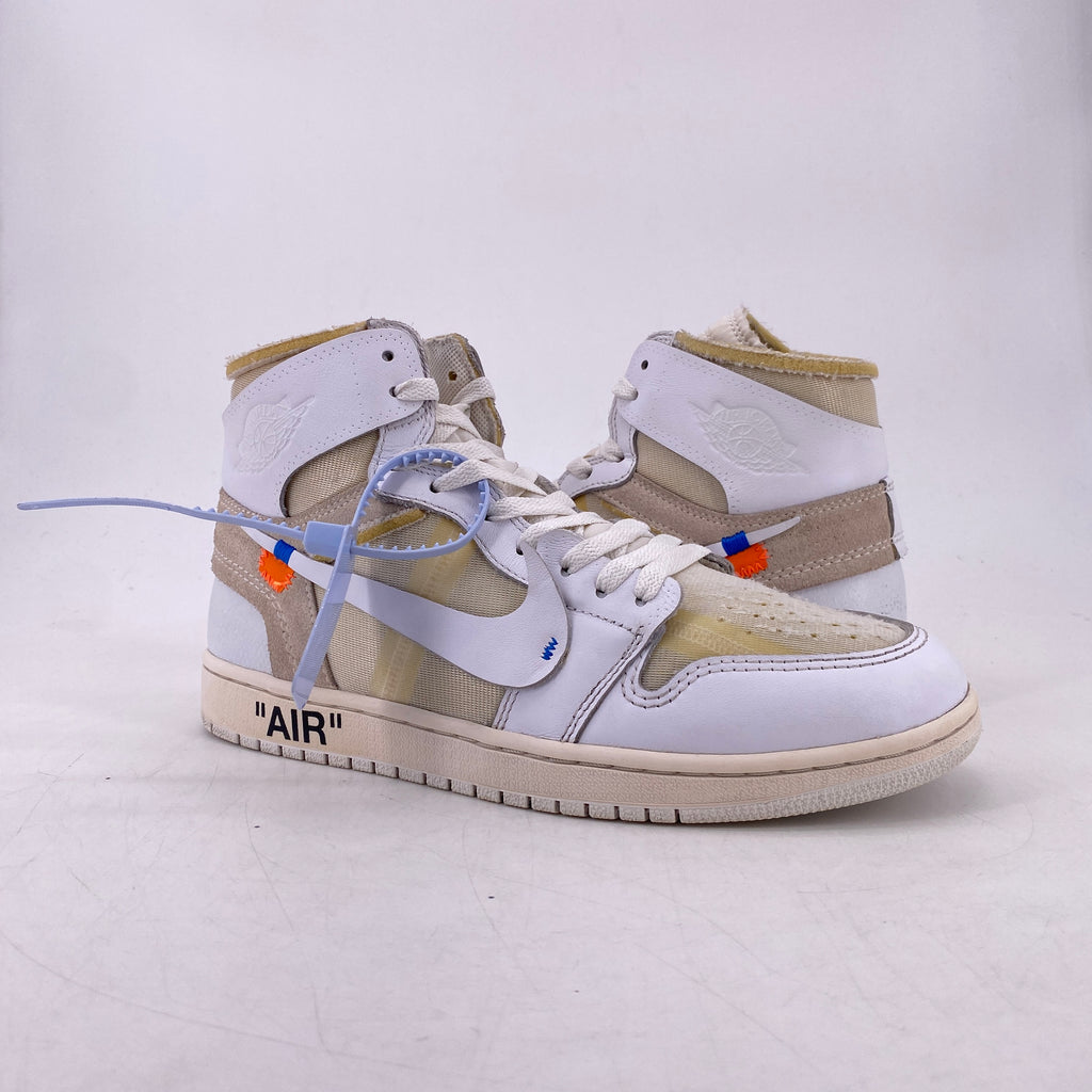 Air Jordan 1 Retro High OG "Off-White Euro" 2018 Used Size 10