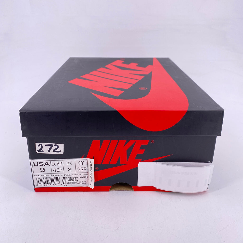 Air Jordan 1 Retro High OG "Banned" 2016 Used Size 9