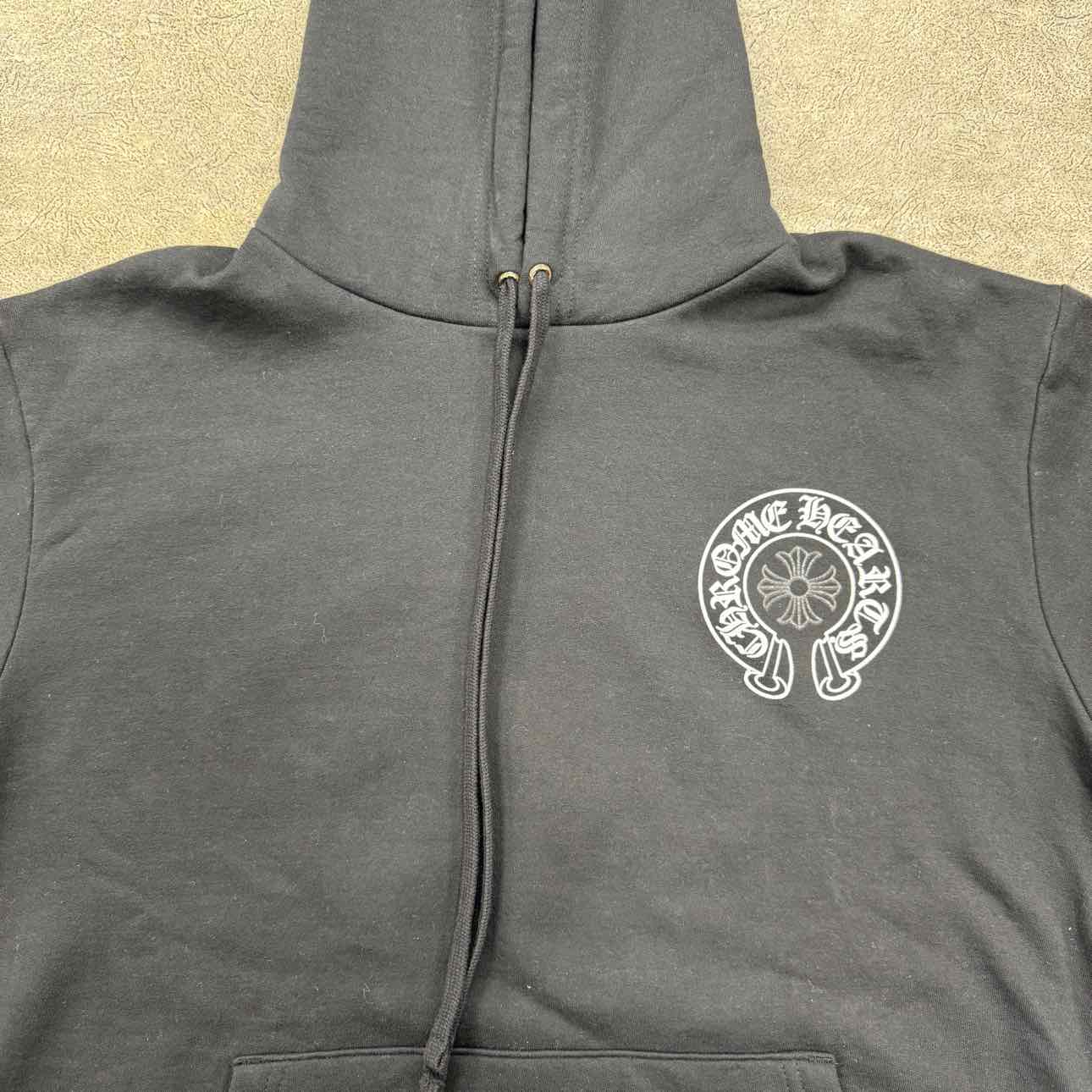 Chrome Hearts Hoodie &quot;LAS VEGAS&quot; Black Used Size M