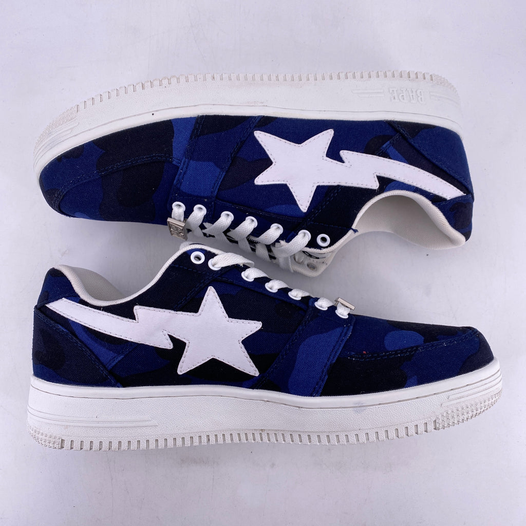 Bape Bapesta "Color Camo Navy" 2018 Used Size 12