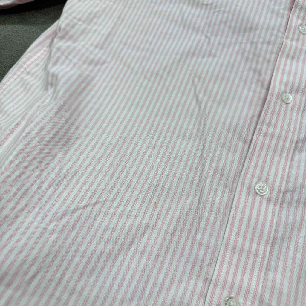 Aime Leon Dore Button Up "STRIPE" Pink New Size XL