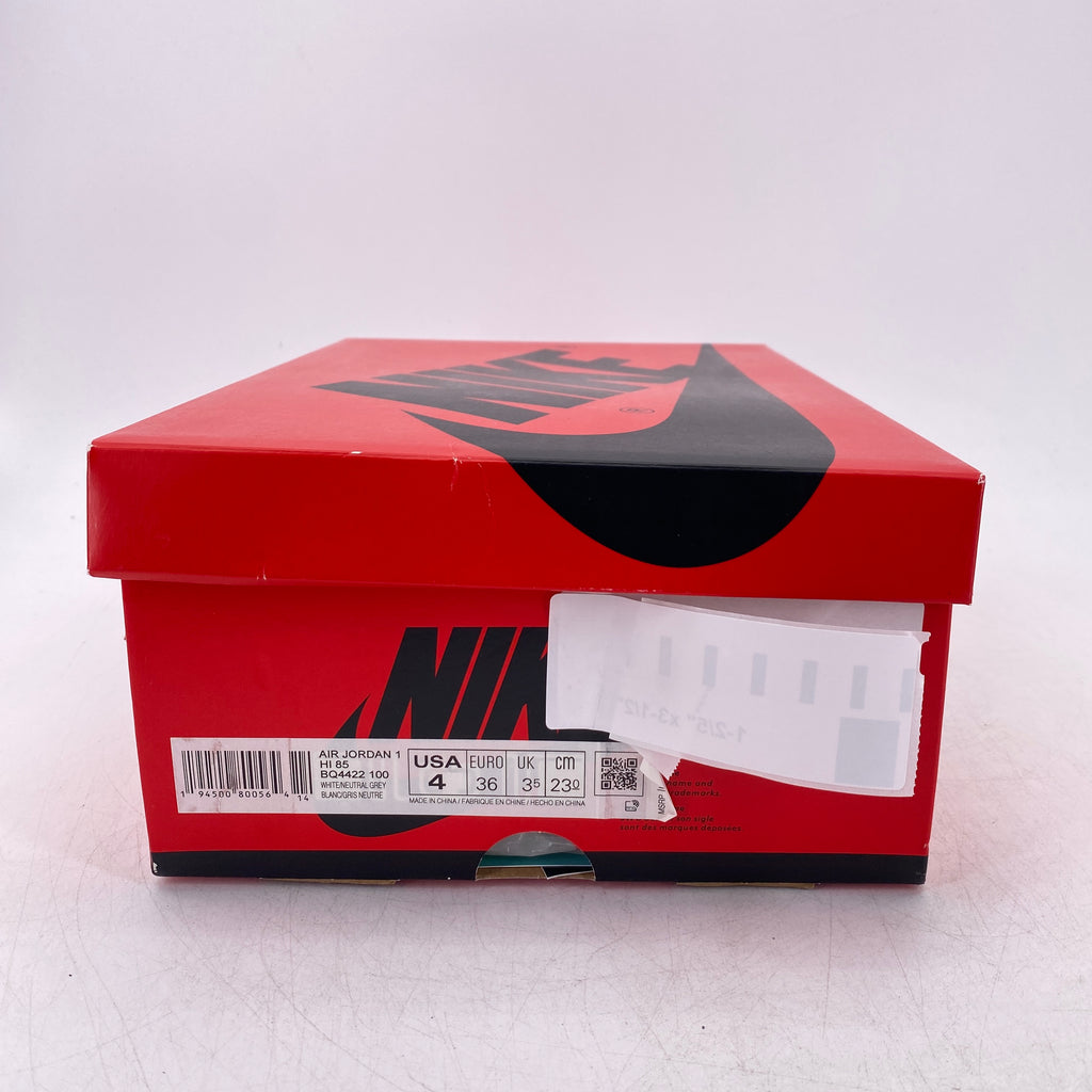Air Jordan 1 HI 85' "Neutral Grey" 2021 New Size 4