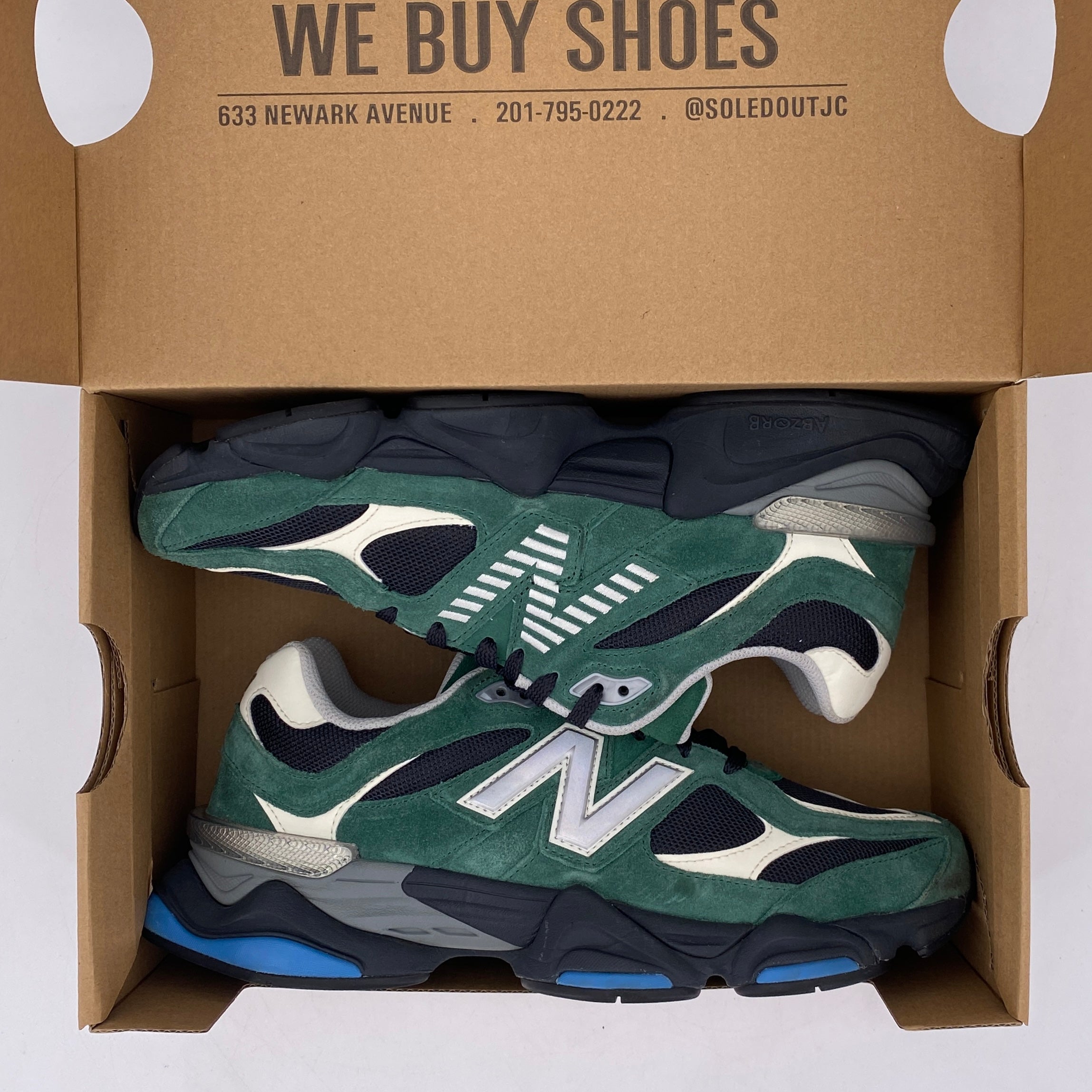 New Balance 9060 &quot;Team Forest Green&quot; 2023 Used Size 11