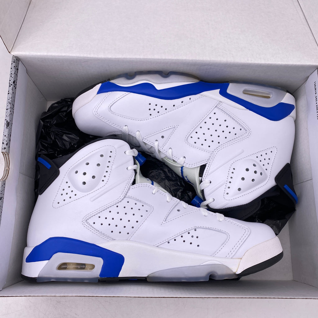 Air Jordan 6 Retro "Sport Blue" 2014 New Size 9.5