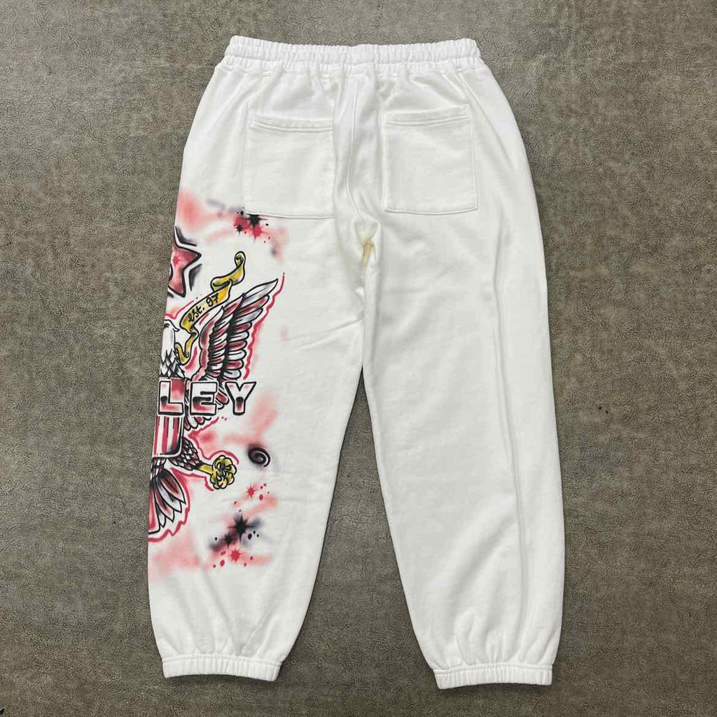 Vale Sweatpants "DIPLOMATS" White Used Size M
