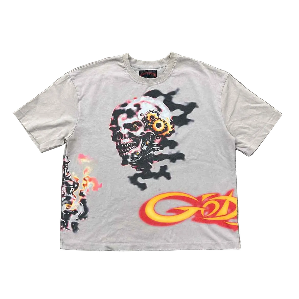 Godspeed T-Shirt "P.Y.P" Grey Used Size M