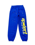 Sp5der Sweatpants "MARINA BLUE" Blue New Size XL