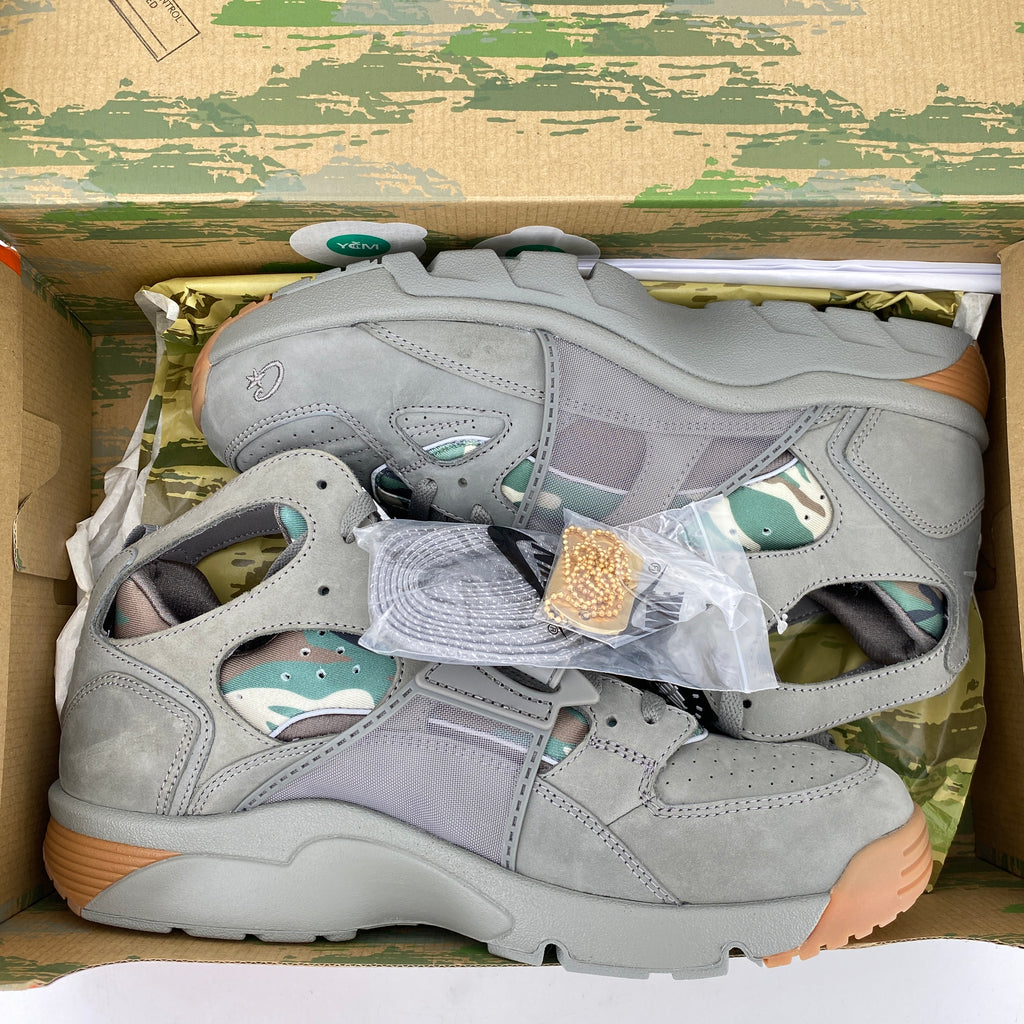 Nike Air Trainer Huarache "Corteiz Gully Grey" 2024 New Size 13