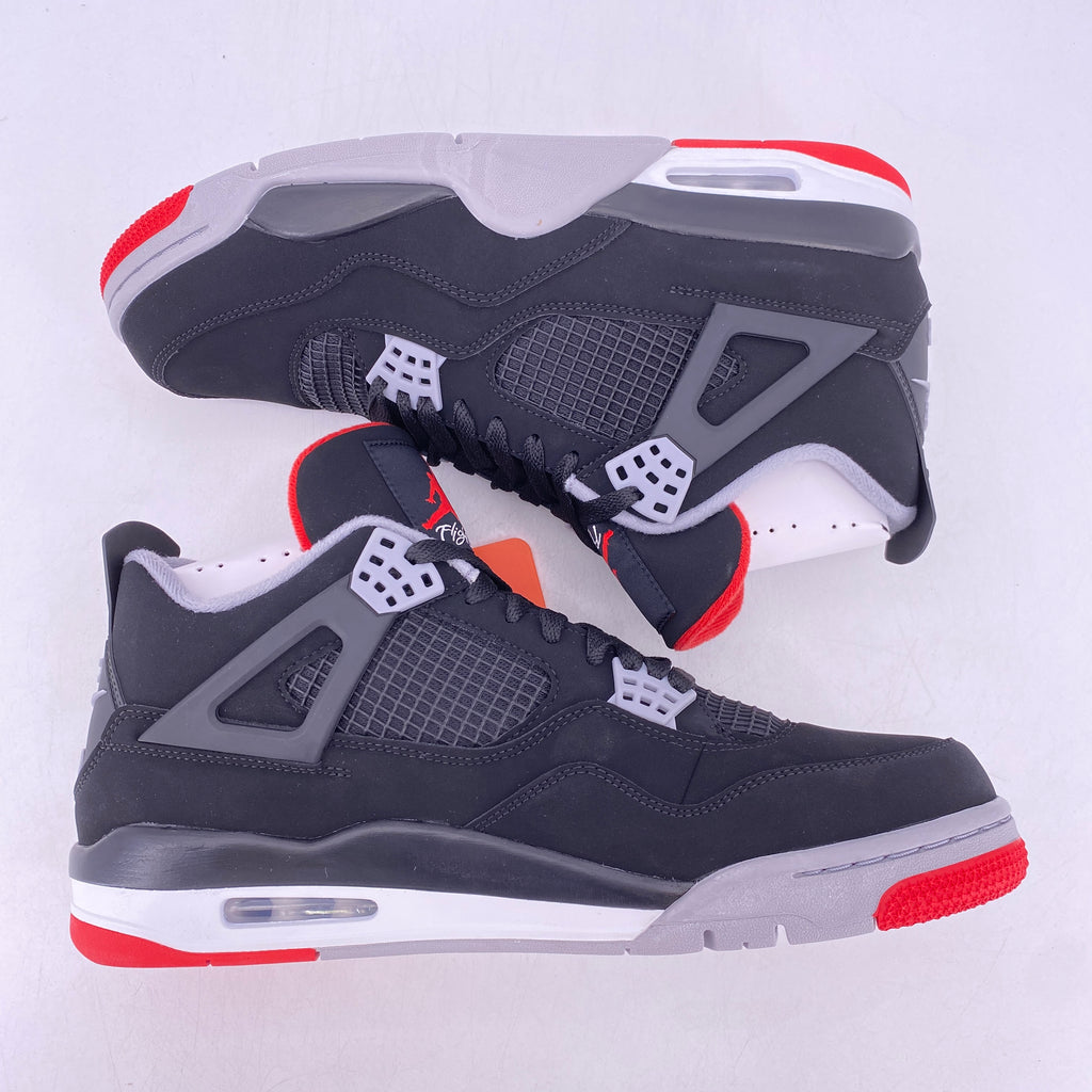 Air Jordan 4 Retro "Bred" 2019 New Size 11.5