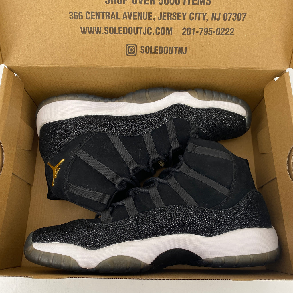 Air Jordan (GS) 11 Retro "Heiress Black Stingray" 2017 Used Size 9.5Y