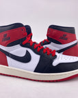 Air Jordan 1 Retro High OG "Black Toe Reimagined" 2025 New Size 9.5