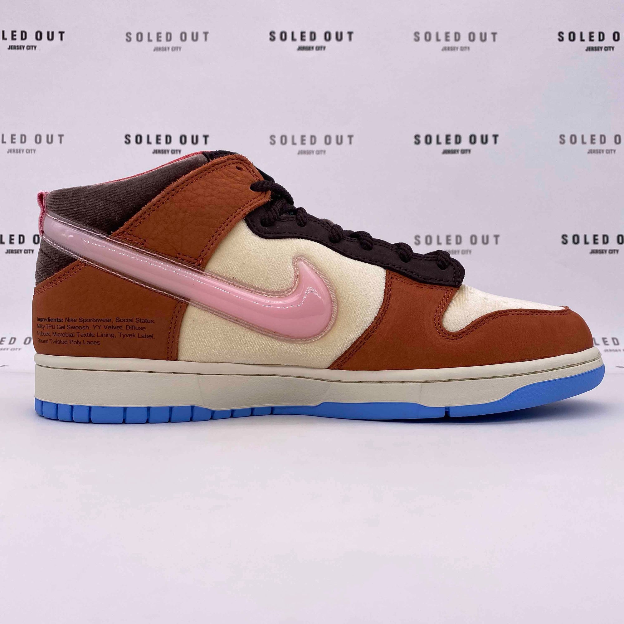 Nike Dunk High / SS &quot;Chocolate Milk Ss&quot; 2021 New Size 8