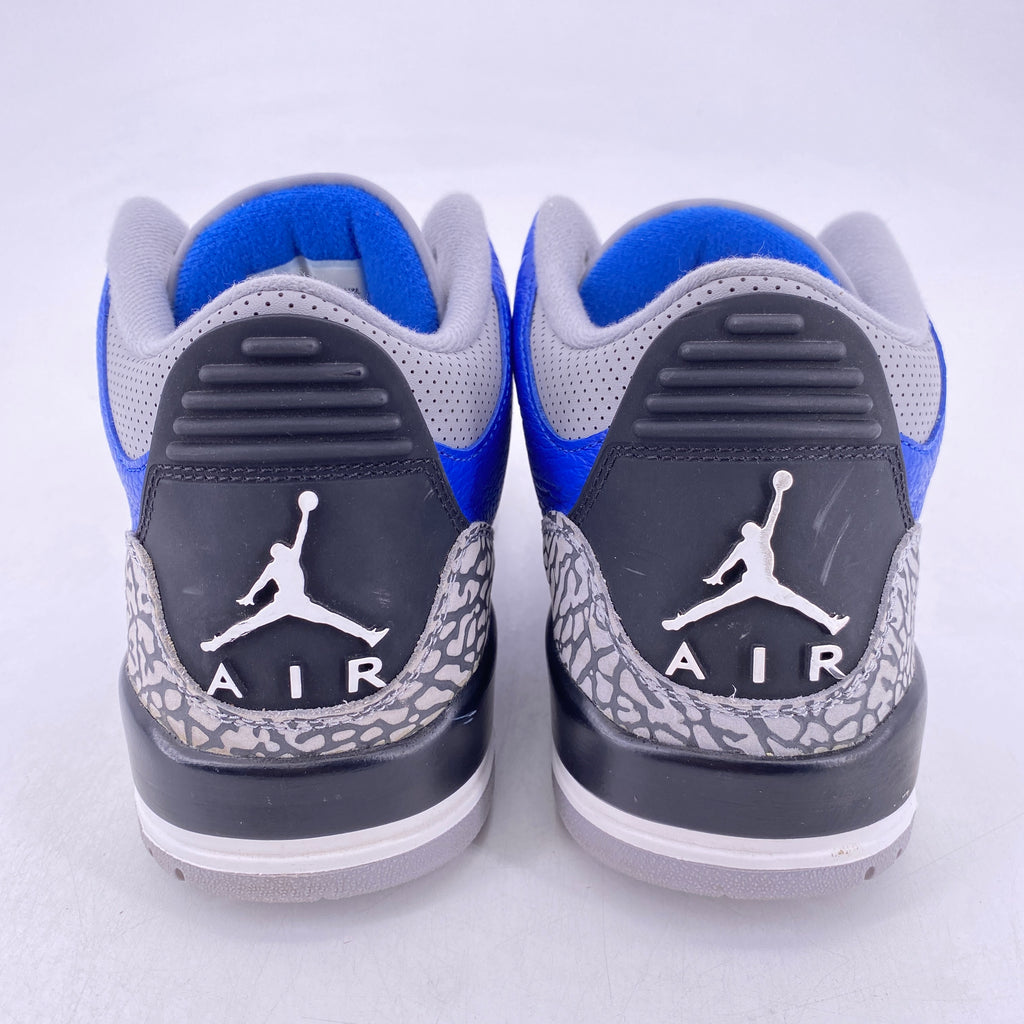 Air Jordan 3 Retro "Varsity Royal" 2020 Used Size 10.5