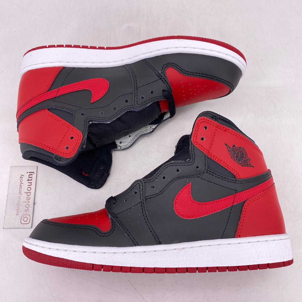 Air Jordan (GS) 1 Retro High OG "Banned" 2016 New Size 6.5Y