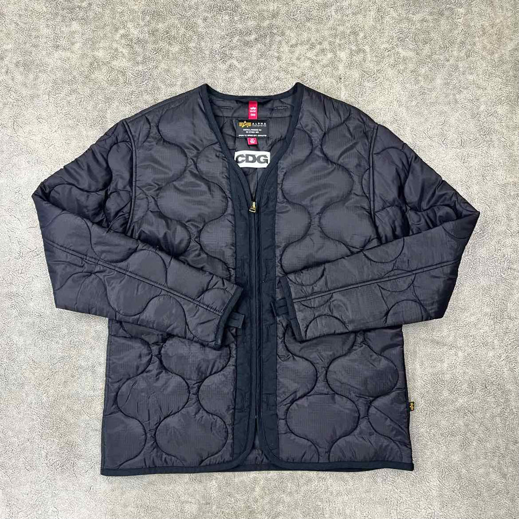 Alpha Industries Vest "CDG" Black Used Size S