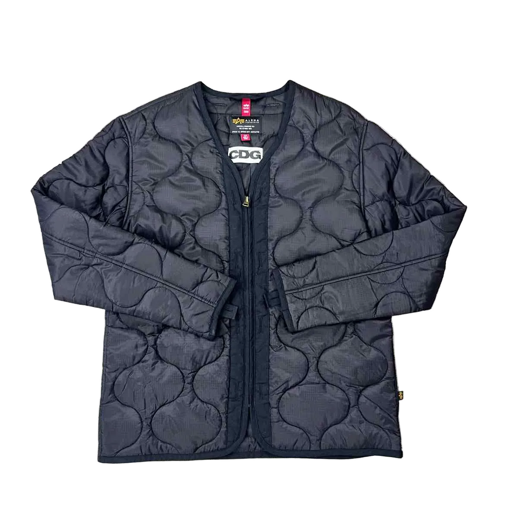 Alpha Industries Vest "CDG" Black Used Size S