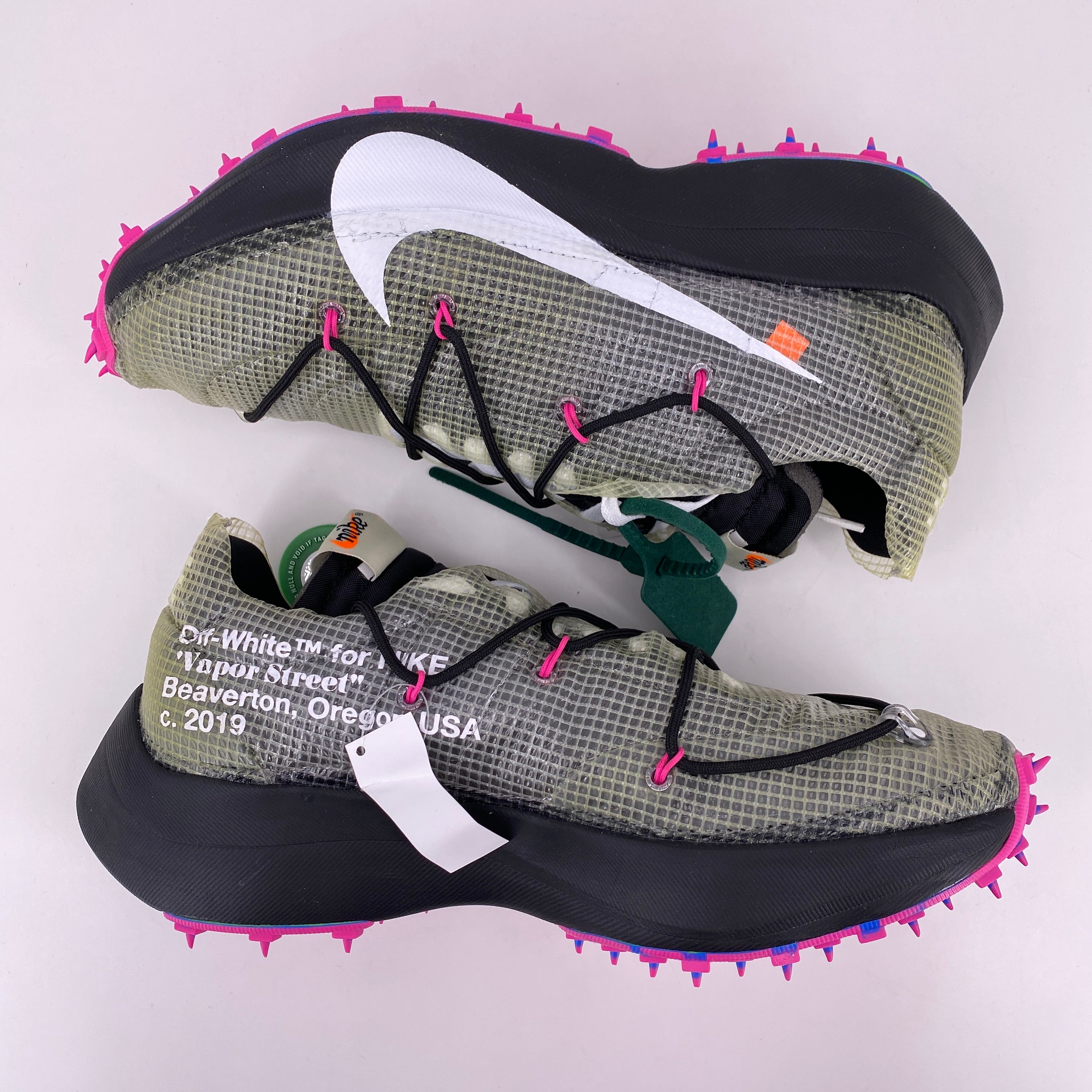 Nike (W) Vapor Street / OW "Fuchsia" 2019 New Size 12.5W