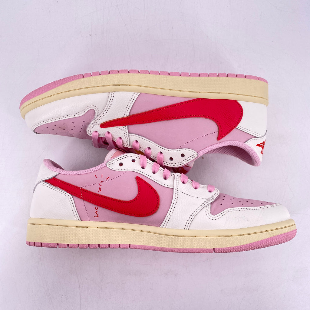 Air Jordan 1 Low OG SP "Travis Scott Sail Tropical Pink" 2026 Used Size 9.5