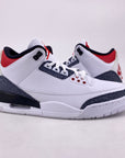 Air Jordan 3 Retro "Fire Red Denim" 2020 New Size 9.5