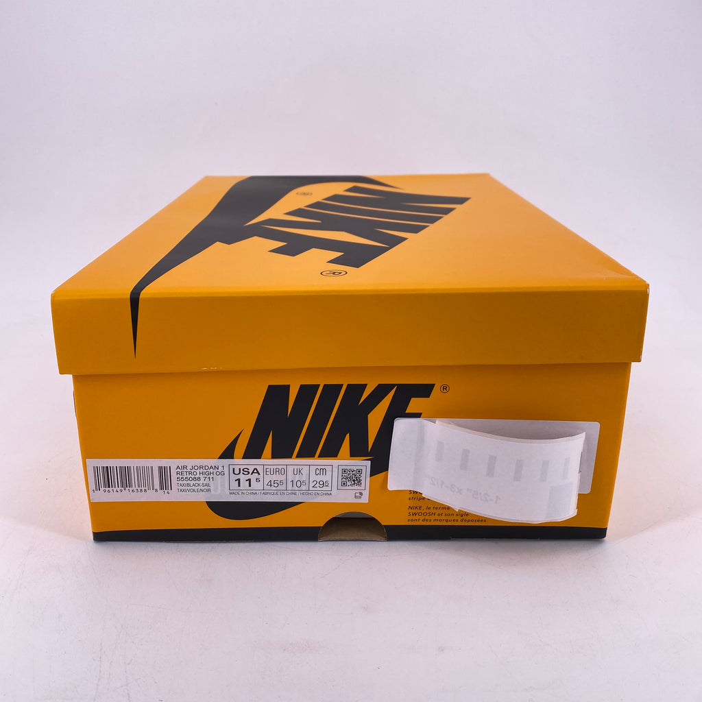 Air Jordan 1 Retro High OG "Taxi" 2022 New Size 11.5