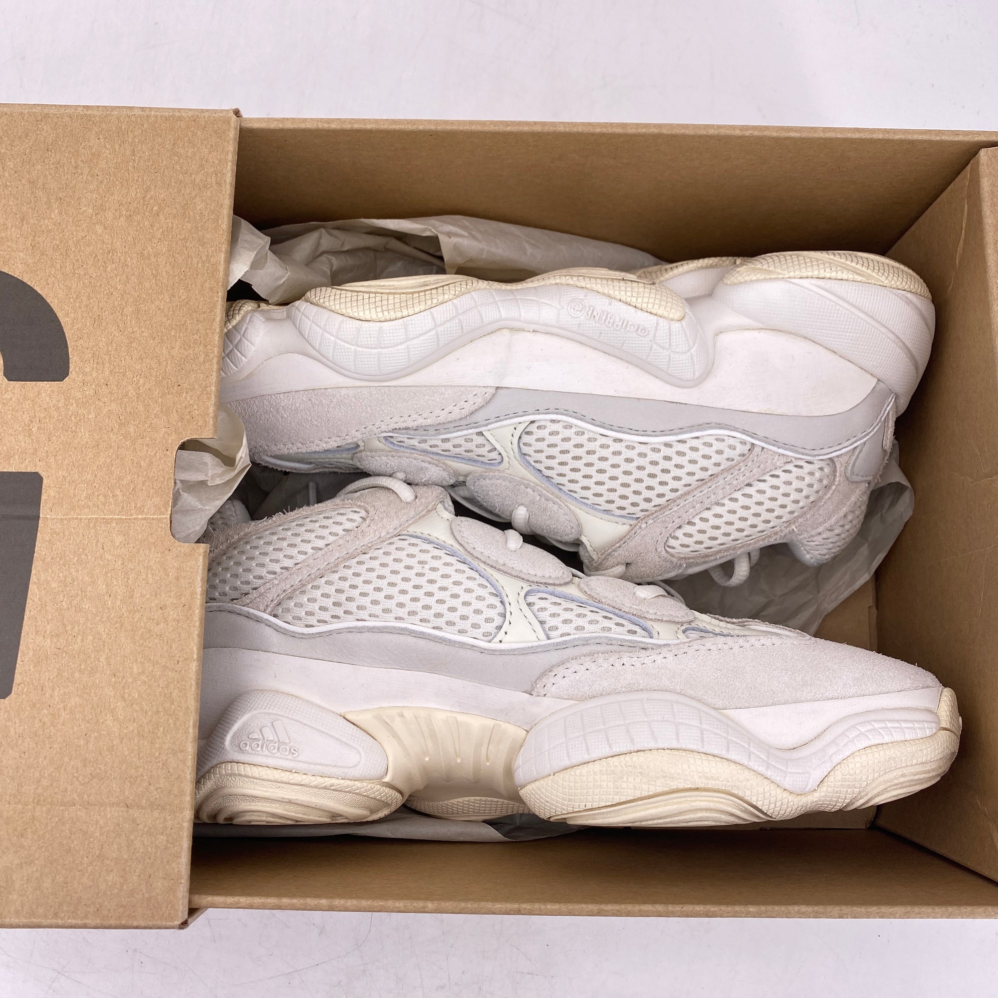 Yeezy 500 &quot;Bone White&quot; 2019 Used Size 8