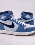 Air Jordan 1 Retro High OG "Denim" 2024 New Size 14