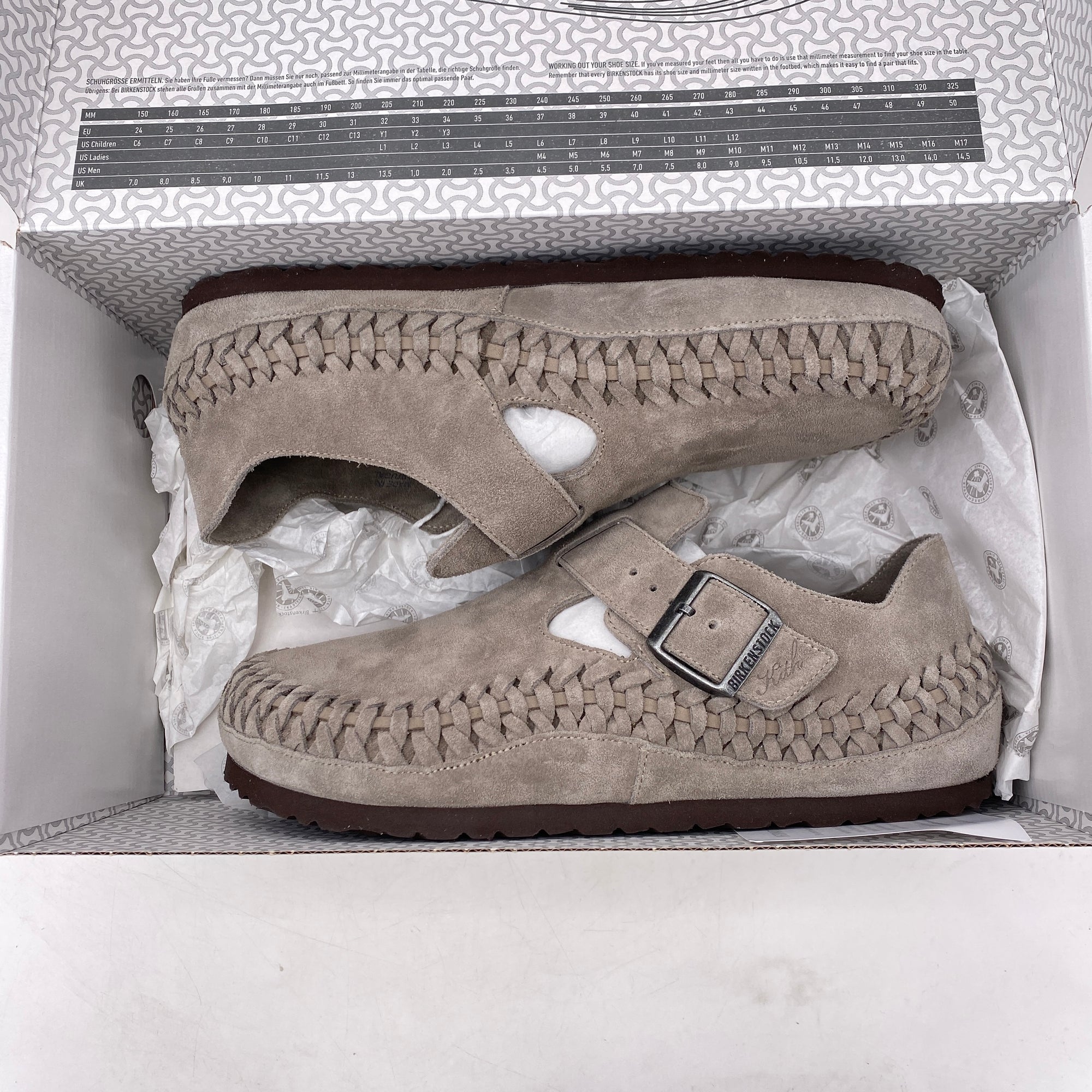 Birkenstock London Braided &quot;Moon Rock&quot; 2024 New Size 41