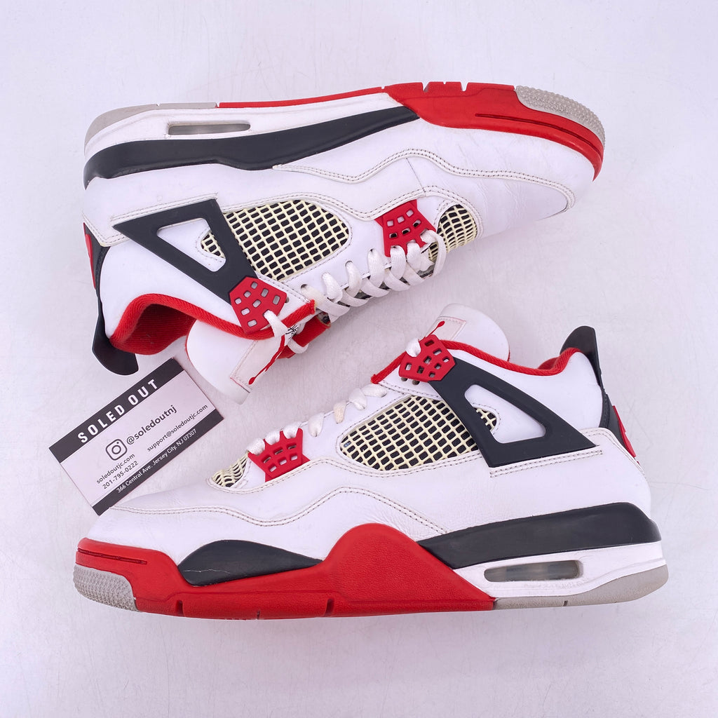 Air Jordan 4 Retro "Fire Red" 2020 Used Size 9.5