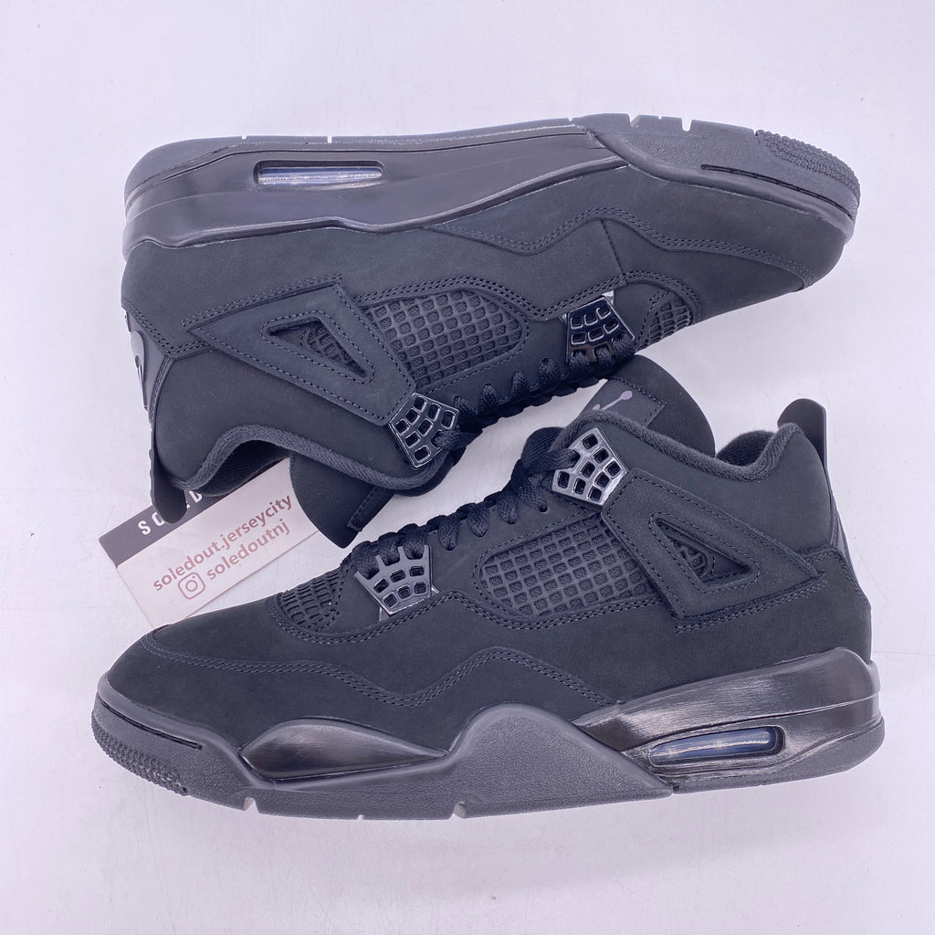 Air Jordan 4 Retro "Black Cat" 2025 New Size 10.5