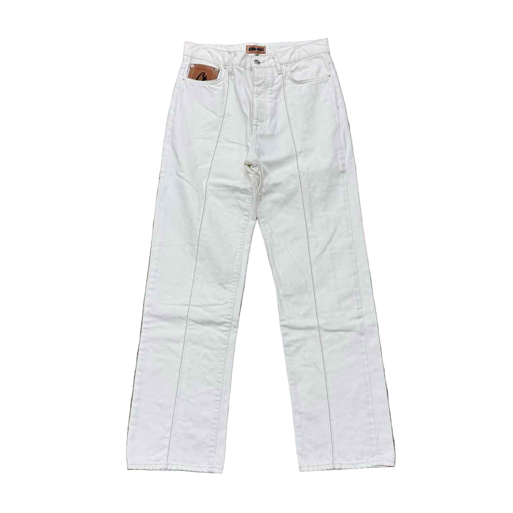 Corteiz Jeans "C-STAR" White Used Size M