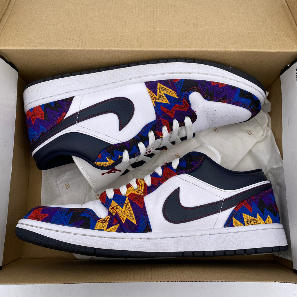 Air Jordan 1 Low SE "Nothing But Net" 2020 Used Size 11.5