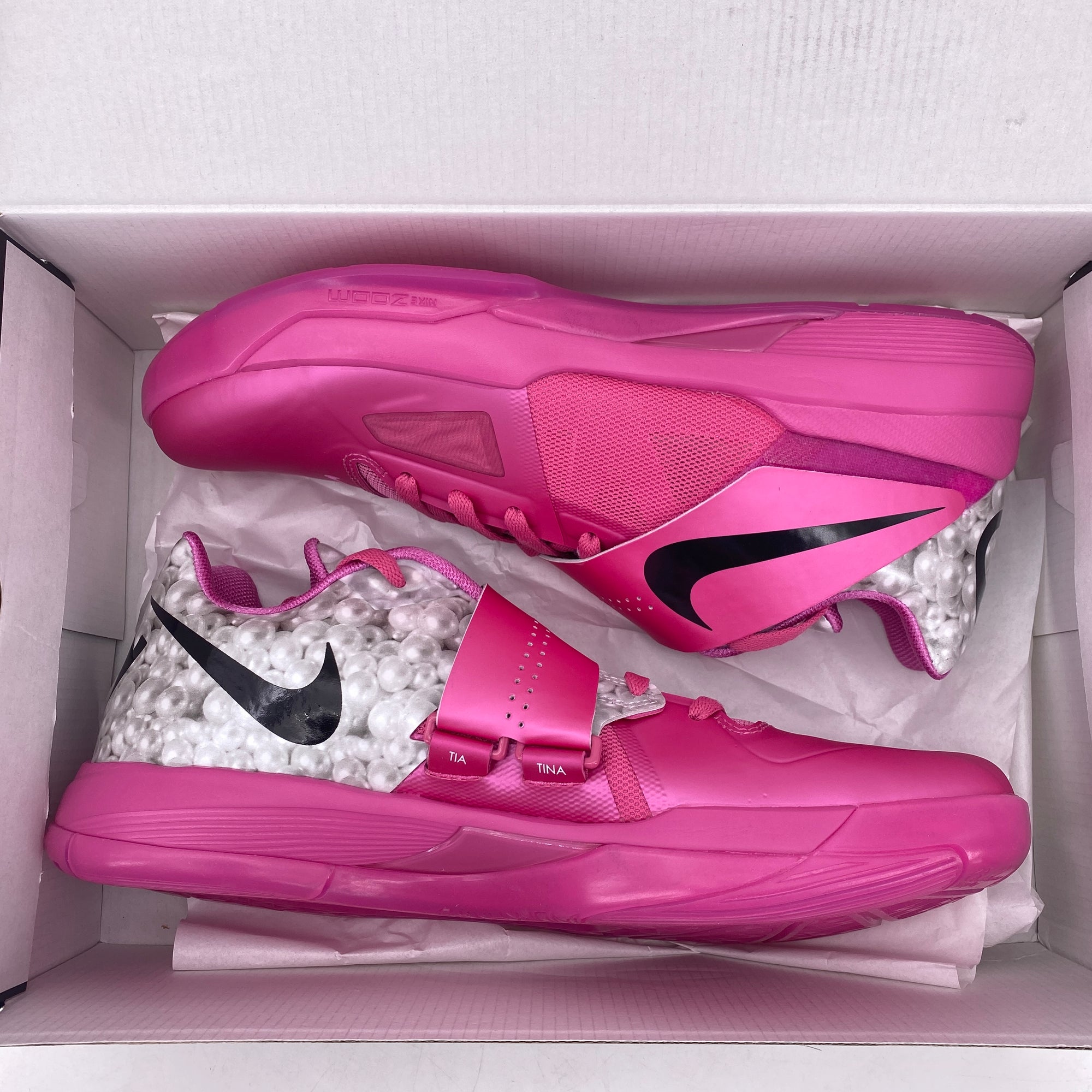 Nike KD 4 &quot;Aunt Pearl&quot; 2024 New Size 11