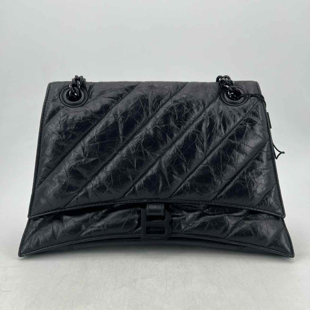 Balenciaga Bag "CRUSHED CALFSKIN" New Black