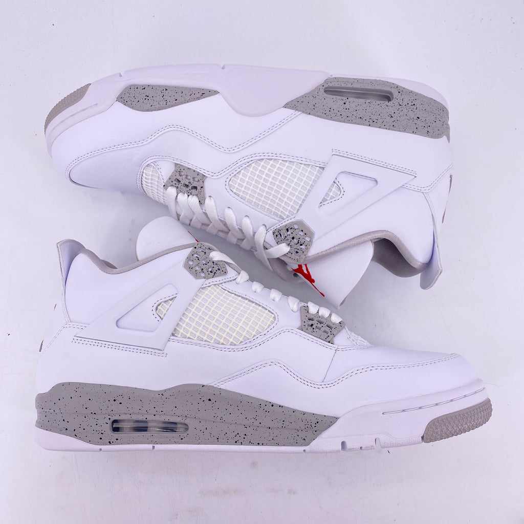 Air Jordan 4 Retro "White Oreo" 2021 New Size 13
