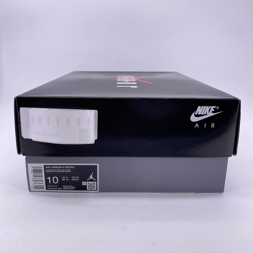 Air Jordan 9 Retro "Olive" 2024 New Size 10