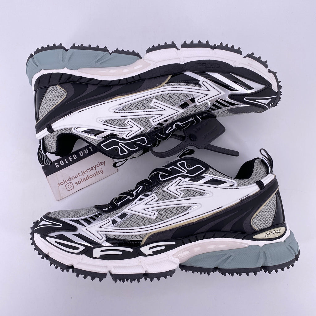 OFF-WHITE Be Right Back "Grey Black"  New Size 42