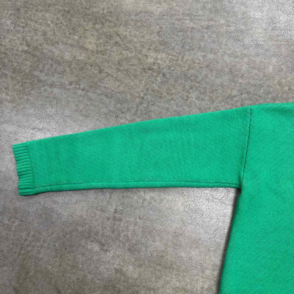 Vale Knit Crewneck "ROADRUNNER" Green Used Size L
