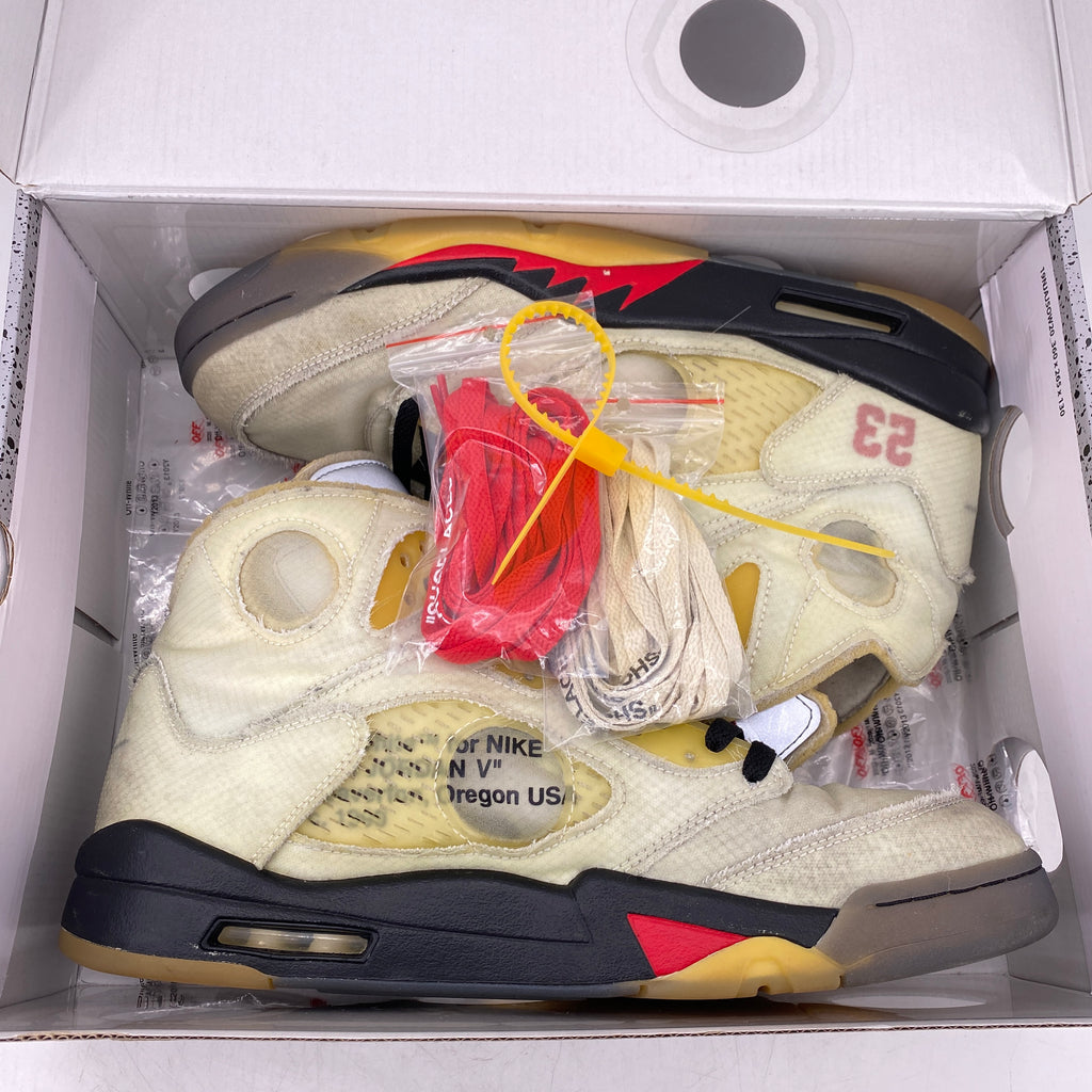Air Jordan 5 Retro "Ow Sail" 2020 Used Size 13