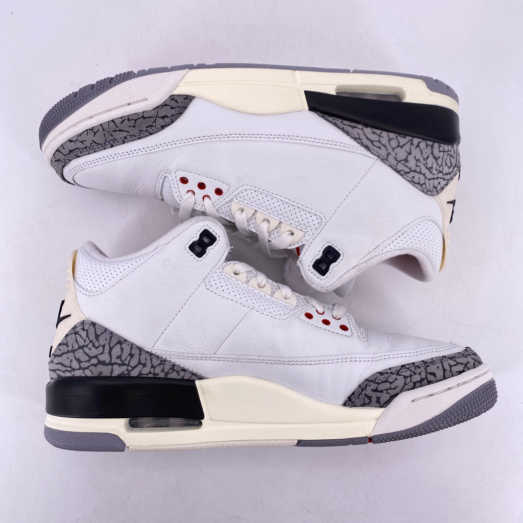 Air Jordan 3 Retro "White Cement Reimagined" 2023 Used Size 9