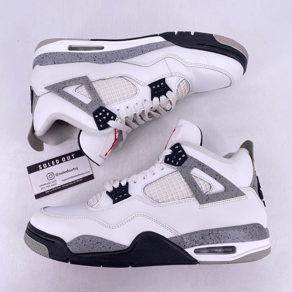 Air Jordan 4 Retro "White Cement" 2025 Used Size 11