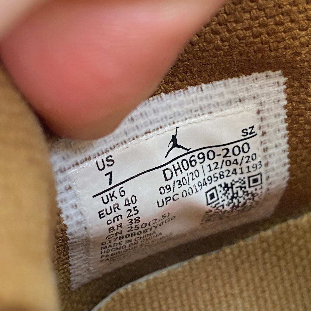 Air Jordan 6 Retro "British Khaki" 2021 Used Size 7
