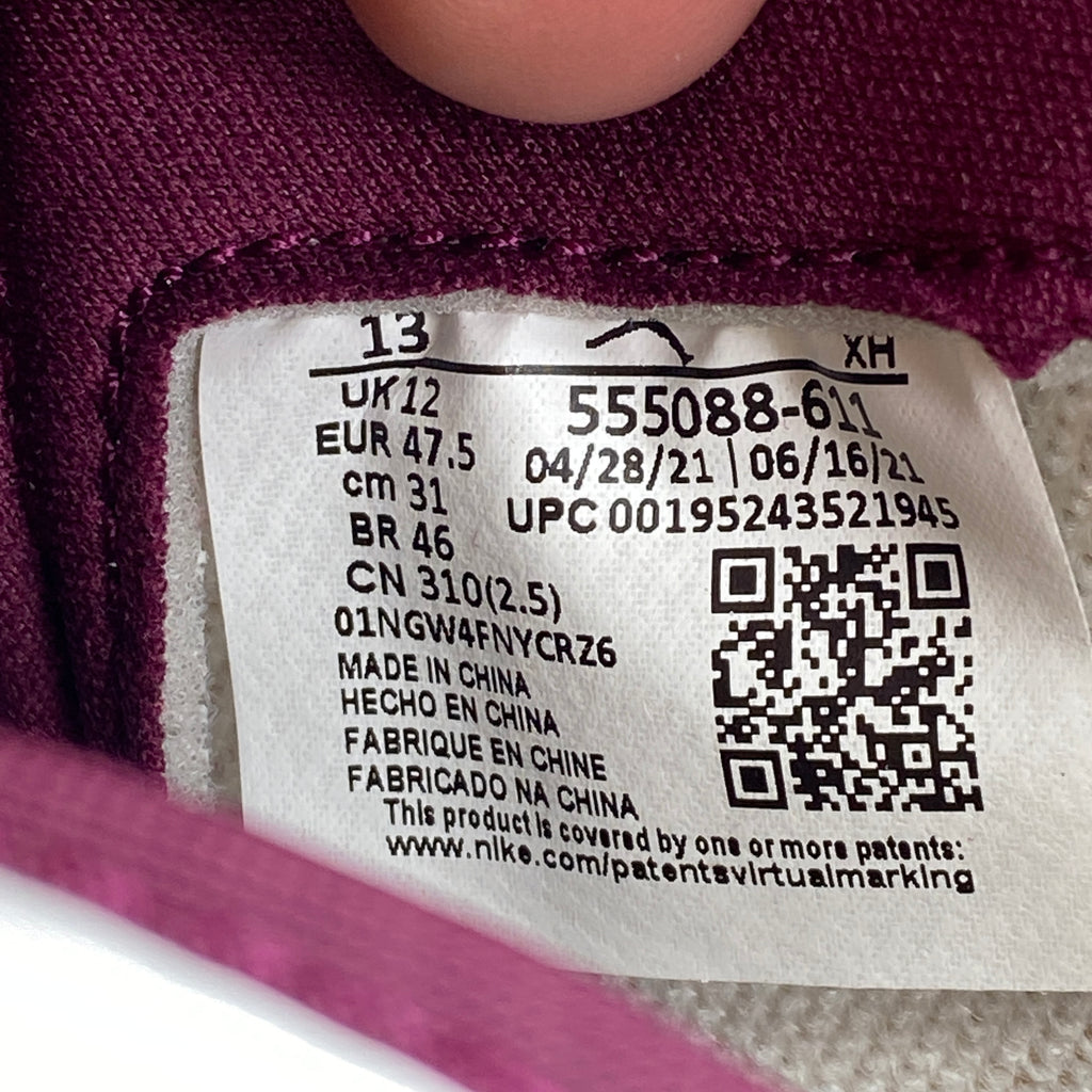 Air Jordan 1 Retro High OG "Bordeaux" 2021 New Size 13