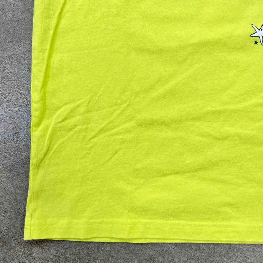 Chrome Hearts T-Shirt "MATTY BOY LINK" Neon Used Size M