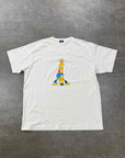 Kith T-Shirt "SIMPSONS FAMILY STACK" Cream New Size XL