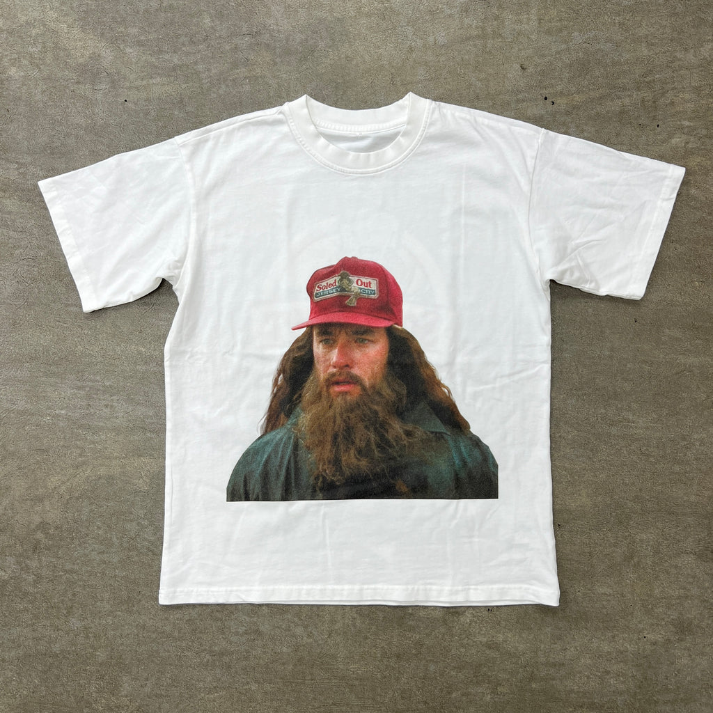 Soled Out T-Shirt "GUMP" White Size XL