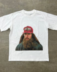 Soled Out T-Shirt "FOREST GUMP" White New Size M