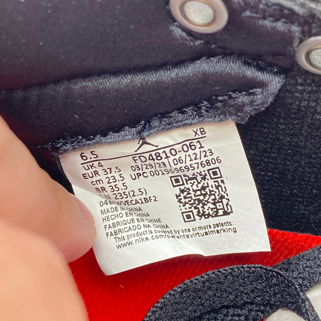 Air Jordan (W) 1 Retro High OG "Satin Bred" 2023 New Size 6.5W