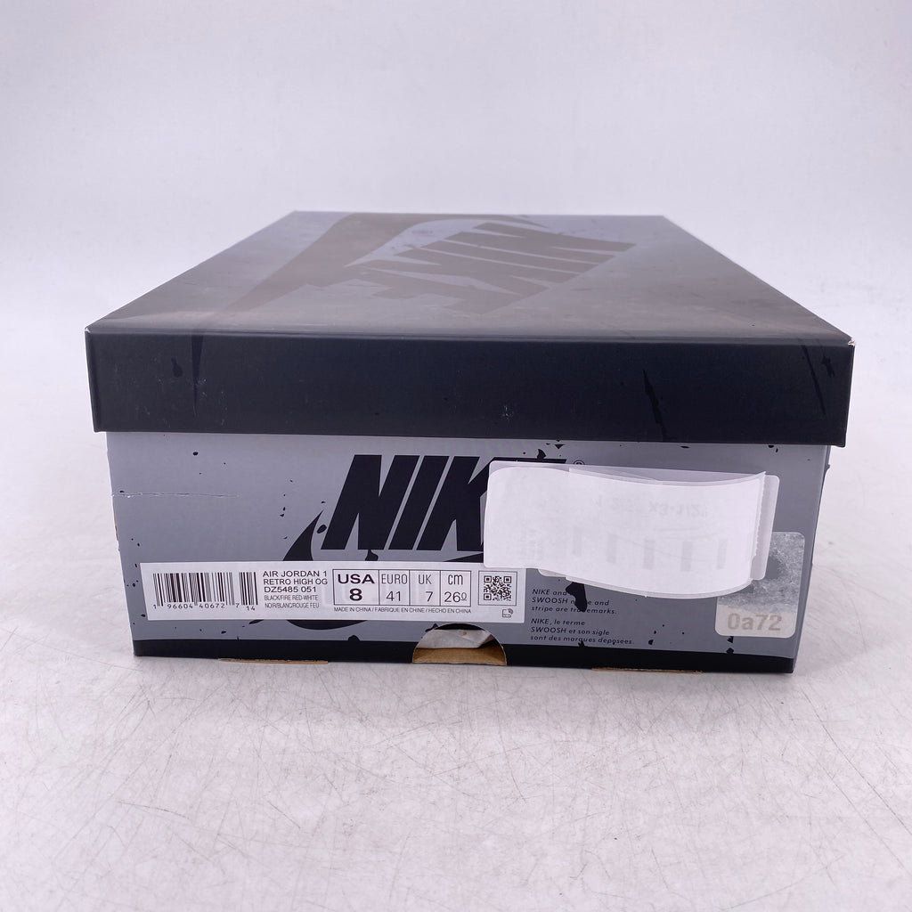 Air Jordan 1 Retro High OG "Washed Black" 2023 Used Size 8