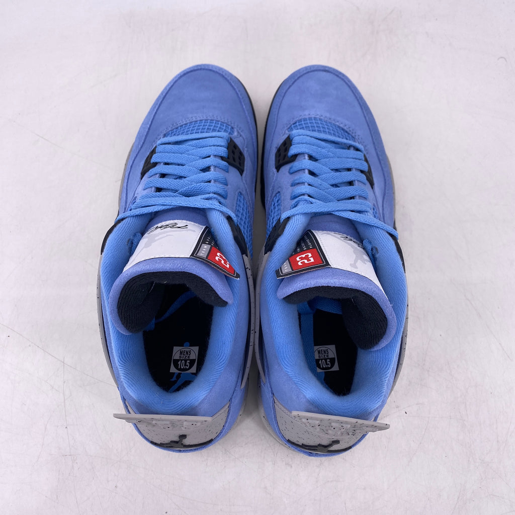 Air Jordan 4 Retro "University Blue" 2021 New Size 10.5