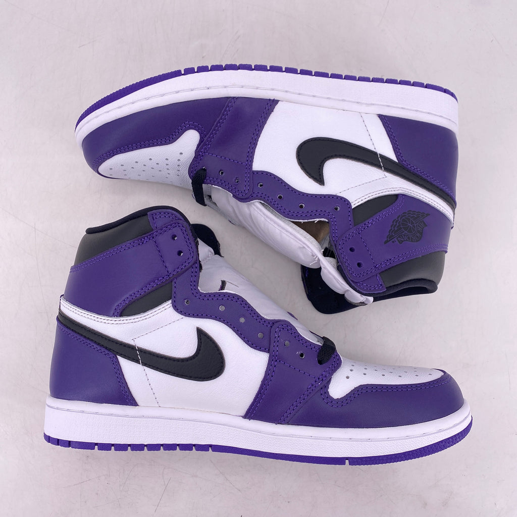 Air Jordan 1 Retro High OG "Court Purple 2.0" 2020 New Size 8